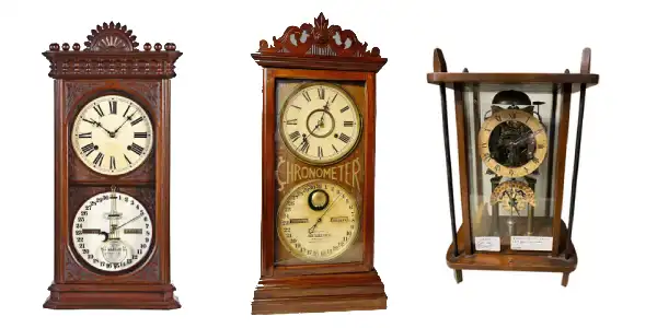 American ithaca calendar clocks