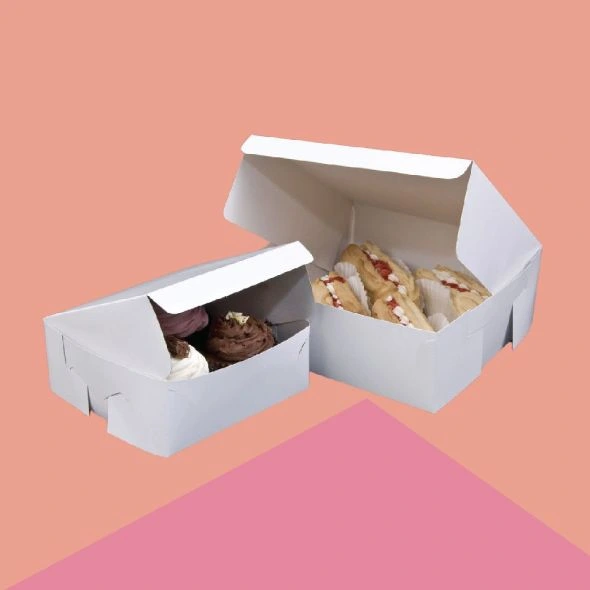 Cbrange white cookie boxes