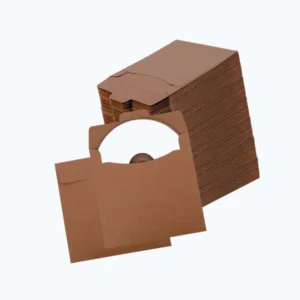 Bookend disc folder boxes