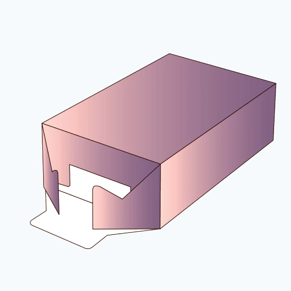 Bottom closure box design