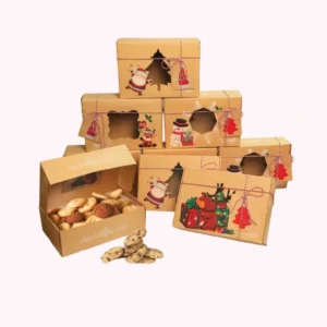 Christmas cookie boxes