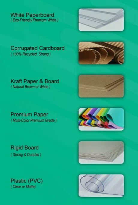 Compare Paper Box Materials