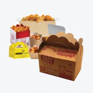 Custom chicken shop boxes