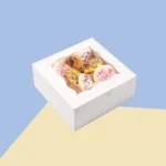 Custom clear lid cookie boxes