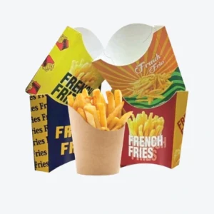 Custom french fry boxes