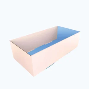 Foot lock tray boxes