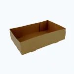 Four corner tray box style