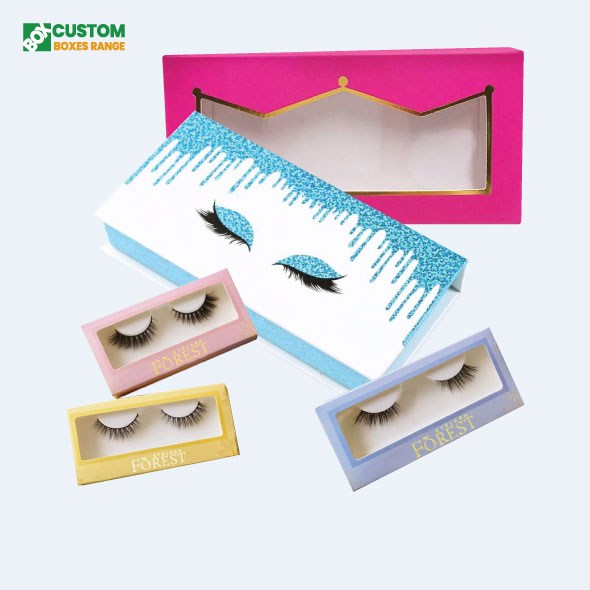 Printed Eyelash Boxes