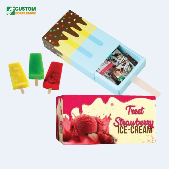 Printed Ice Cream Boxes