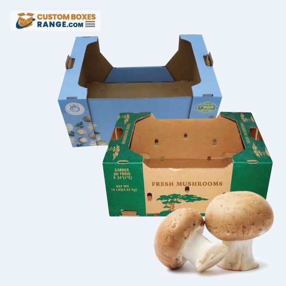 Printed Mushroom Boxes