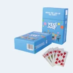 Printed playing card boxes