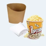 Printed popcorn boxes