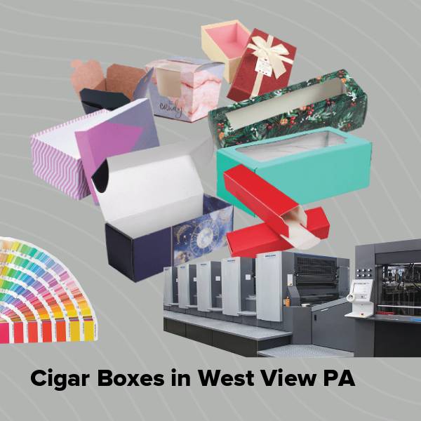 Cigar boxes in west view pa