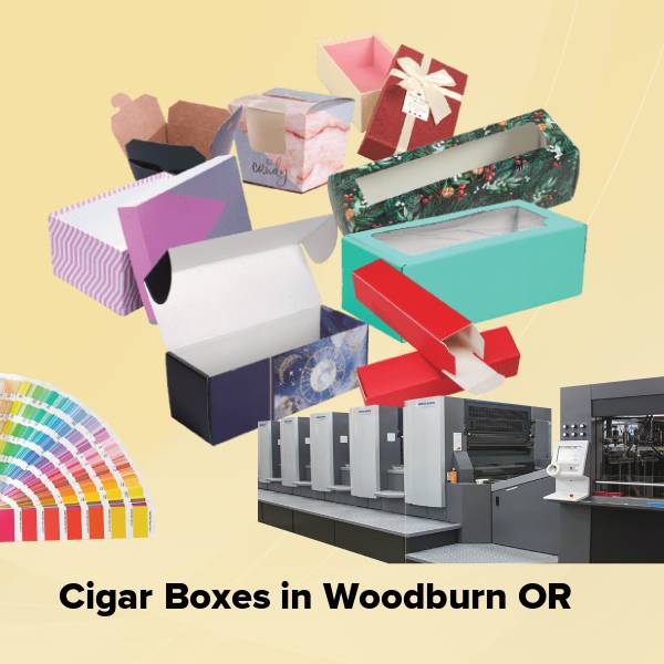 Cigar boxes in woodburn or
