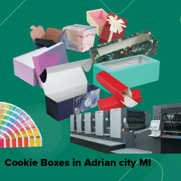 Cookie boxes in adrian city mi
