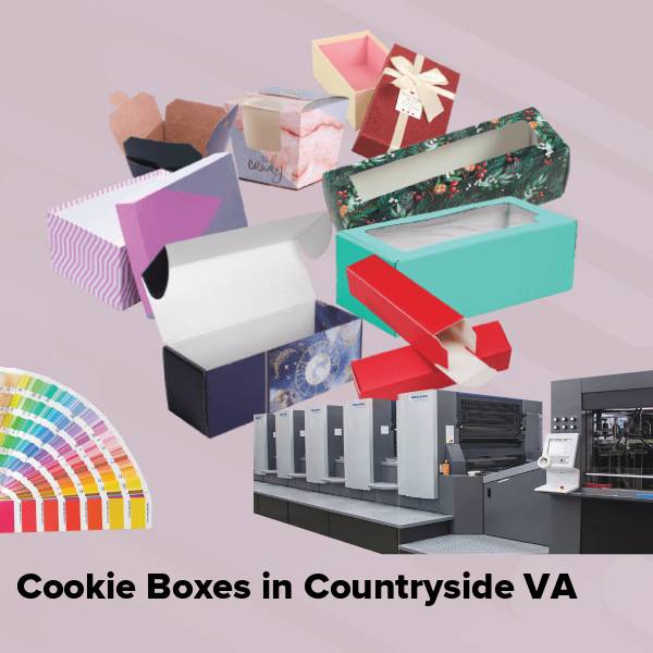 Cookie boxes in countryside va