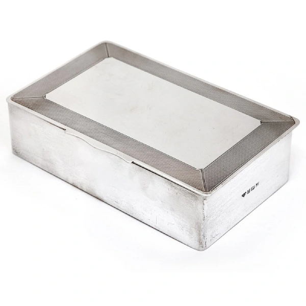 Silver cigarette boxes