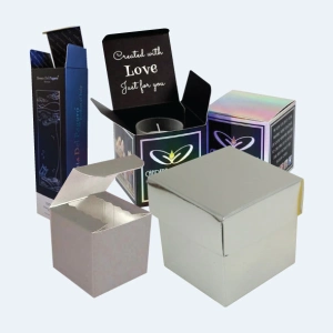 Silver Foil Boxes