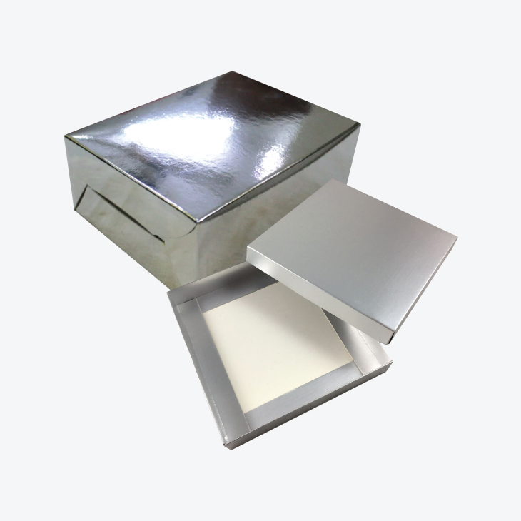 Silver Foil Boxes Packaging