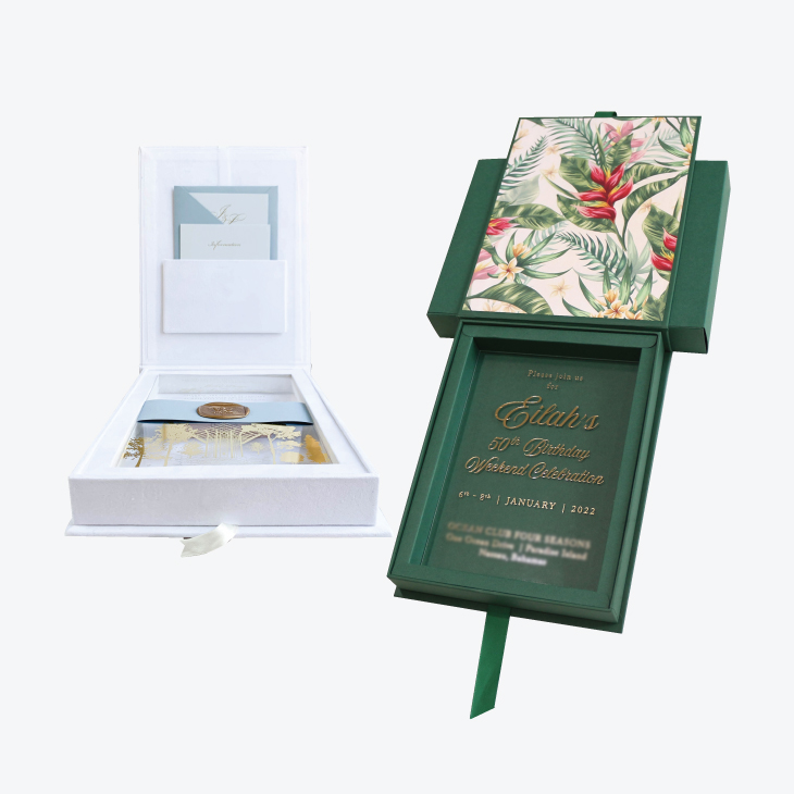 Wedding Card Boxes Packaging
